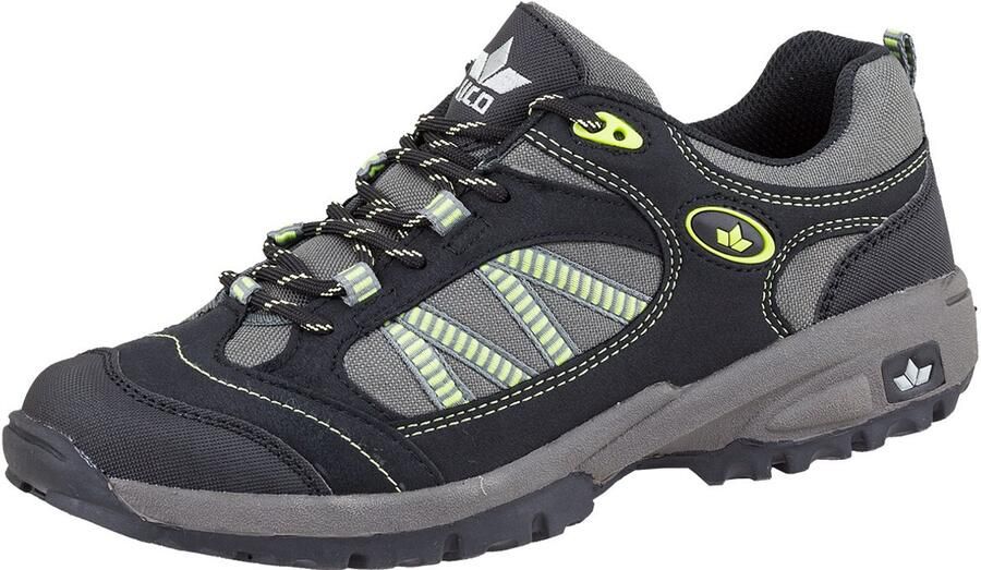 Lico Wandelschoen zwart grijs groen - Foto 2