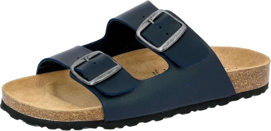 Comfortabele Merkloze Pantoletten Blauw