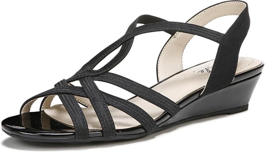LifeStride Yaya Dames Wedge Sandalen Comfort & Stijl