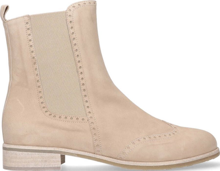 Lilian Dames Chelsea Boots 8146 426 Beige Suède