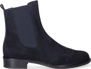 Lilian Dames Chelsea Boots 8146 Blu Scuro | Blauw | Suède