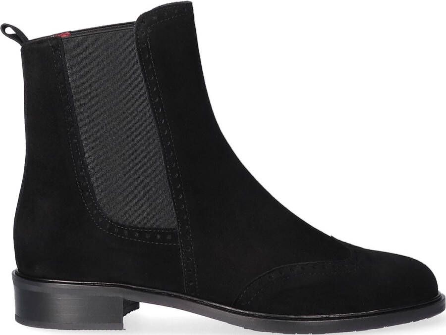 Lilian Dames Chelsea Boots 8146 Nero | Zwart | Suède