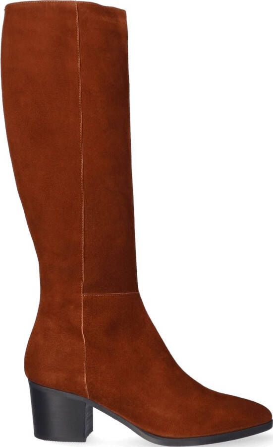 Lilian Dames Laarzen Hoog 11567 Hazelnut Cognac Suède