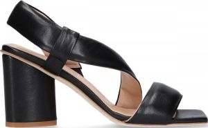 Lilian Dames Sandalen 12052 Glove Noir | Zwart | Leer