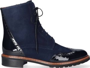 Lilian Dames Veterboots 10752P Blu Blauw Suède 10752P.03.010