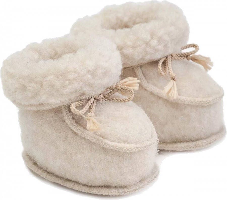 Lille Barn Baby slofjes merinowol -15 maanden13 cm