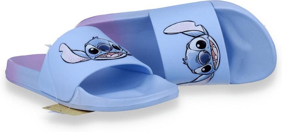 Lilo & Stitch kinder badslippers blauw roze