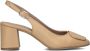 LINA LOCCHI Slingbacks Dames 010-150 Maat: 38 Materiaal: Leer Kleur: Beige - Thumbnail 2