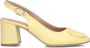 LINA LOCCHI Slingbacks Dames 010-150 Maat: 37 Materiaal: Leer Kleur: Geel - Thumbnail 2