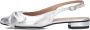 LINA LOCCHI Slingbacks Dames 010-73 Maat: 38 Materiaal: Leer Kleur: Zilver - Thumbnail 2
