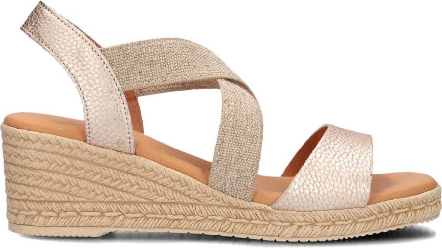 LINA LOCCHI Sandalen Dames 1110 Maat: 36 Materiaal: Leer Kleur: Goud - Foto 2