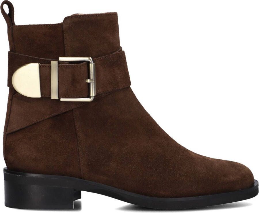 LINA LOCCHI Enkellaarsjes Dames 2232 Maat: 41 Materiaal: Suède Kleur: Bruin - Foto 2