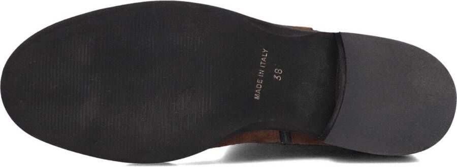 Lina Locchi 2232 Enkellaarsjes Enkelboots met rits Dames Bruin