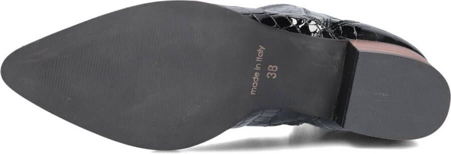 Lina Locchi 3231 Enkellaarsjes Enkelboots met rits Dames Zwart