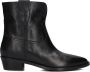 LINA LOCCHI Enkellaarsjes Dames 39445 Maat: 38 Materiaal: Leer Kleur: Zwart - Thumbnail 2