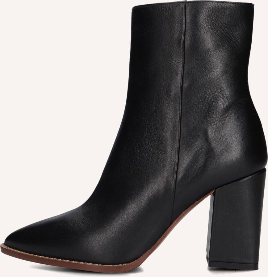 Lina Locchi 46994 Enkellaarsjes Enkelboots met rits Dames Zwart