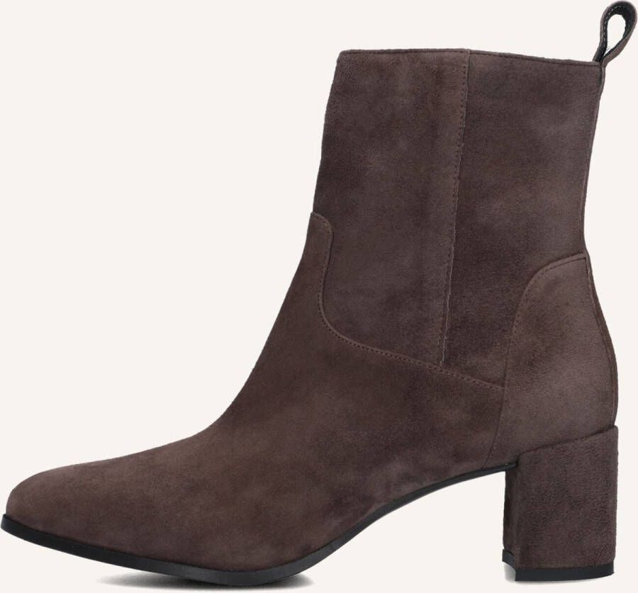 Lina Locchi 8543 Enkellaarsjes Enkelboots met rits Dames Bruin