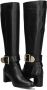 LINA LOCCHI Hoge Laarzen Dames 8596 Maat: 39 Materiaal: Leer Kleur: Zwart - Thumbnail 2