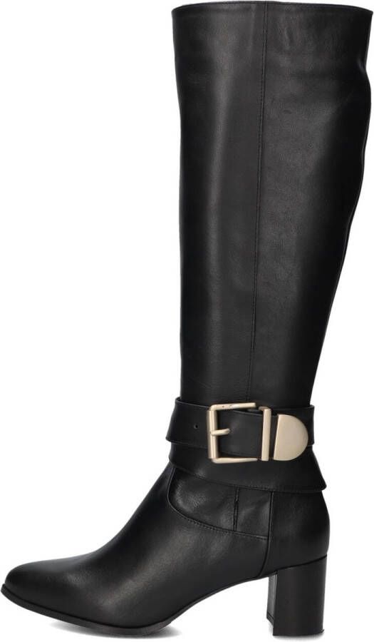 LINA LOCCHI Hoge Laarzen Dames 8596 Maat: 37 Materiaal: Leer Kleur: Zwart - Foto 2