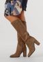 LINA LOCCHI Hoge Laarzen Dames Ar 140 Maat: 39 Materiaal: Suède Kleur: Taupe - Thumbnail 2
