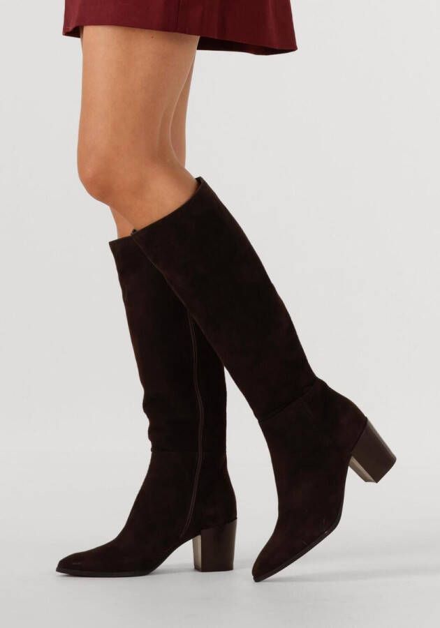 LINA LOCCHI Hoge Laarzen Dames Ar 70 Maat: 37 Materiaal: Suède Kleur: Bruin - Foto 5