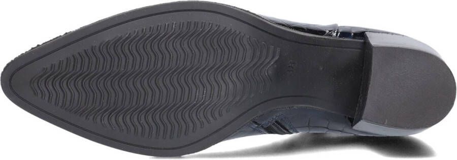 Lina Locchi At 152 Enkellaarsjes Enkelboots met rits Dames Blauw