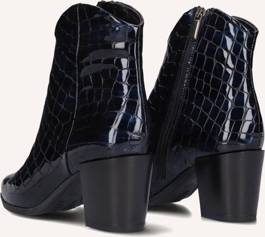 LINA LOCCHI Enkellaarsjes Dames At 152 Maat: 38 Materiaal: Leer Kleur: Blauw - Foto 3