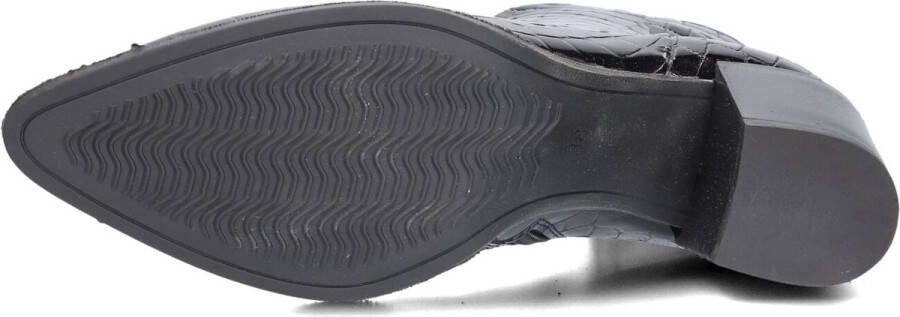 Lina Locchi At 152 Enkellaarsjes Enkelboots met rits Dames Zwart