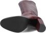 LINA LOCCHI Hoge Laarzen Dames At 161 Maat: 39 Materiaal: Leer Kleur: Rood - Thumbnail 2
