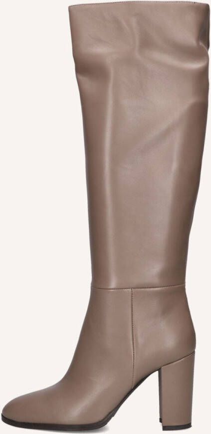 LINA LOCCHI Hoge Laarzen Dames At 161 Maat: 38 Materiaal: Leer Kleur: Taupe - Foto 2