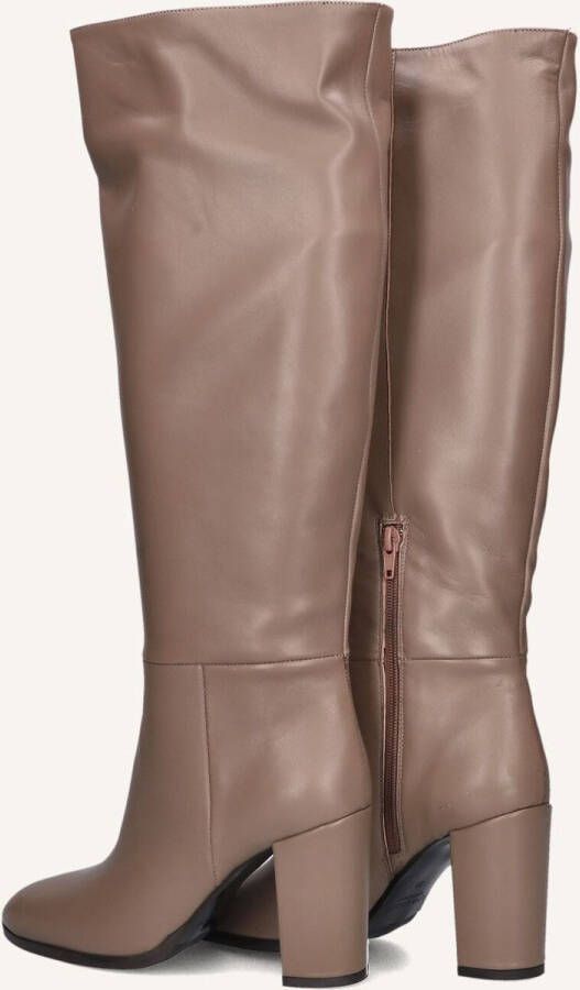 LINA LOCCHI Hoge Laarzen Dames At 161 Maat: 37 Materiaal: Leer Kleur: Taupe - Foto 5