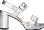 LINA LOCCHI Sandalen Dames Au 180 Maat: 42 Materiaal: Leer Kleur: Zilver - Thumbnail 2