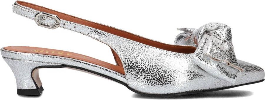 LINA LOCCHI Slingbacks Dames Au 23 m Maat: 38 Materiaal: Lak Kleur: Zilver - Foto 2