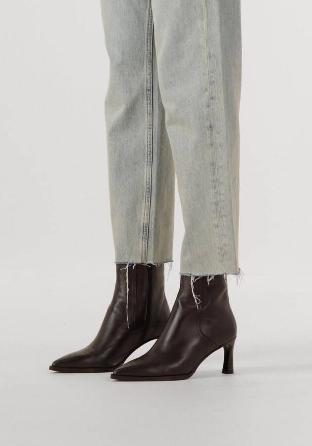 Lina Locchi Av 136 Lis Enkellaarsjes Enkelboots met rits Dames Bruin