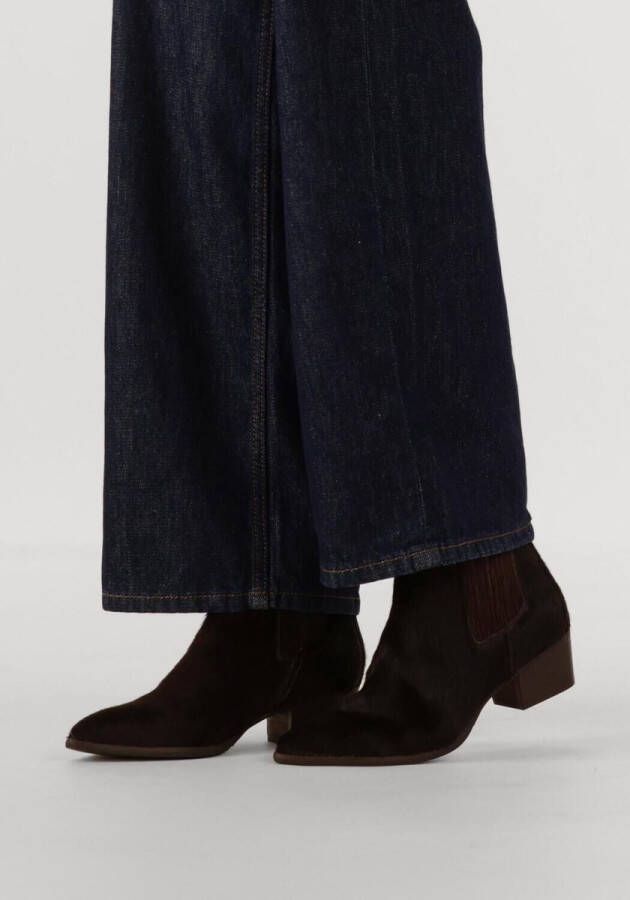 Lina Locchi Av 230 Enkellaarsjes Enkelboots met rits Dames Bruin