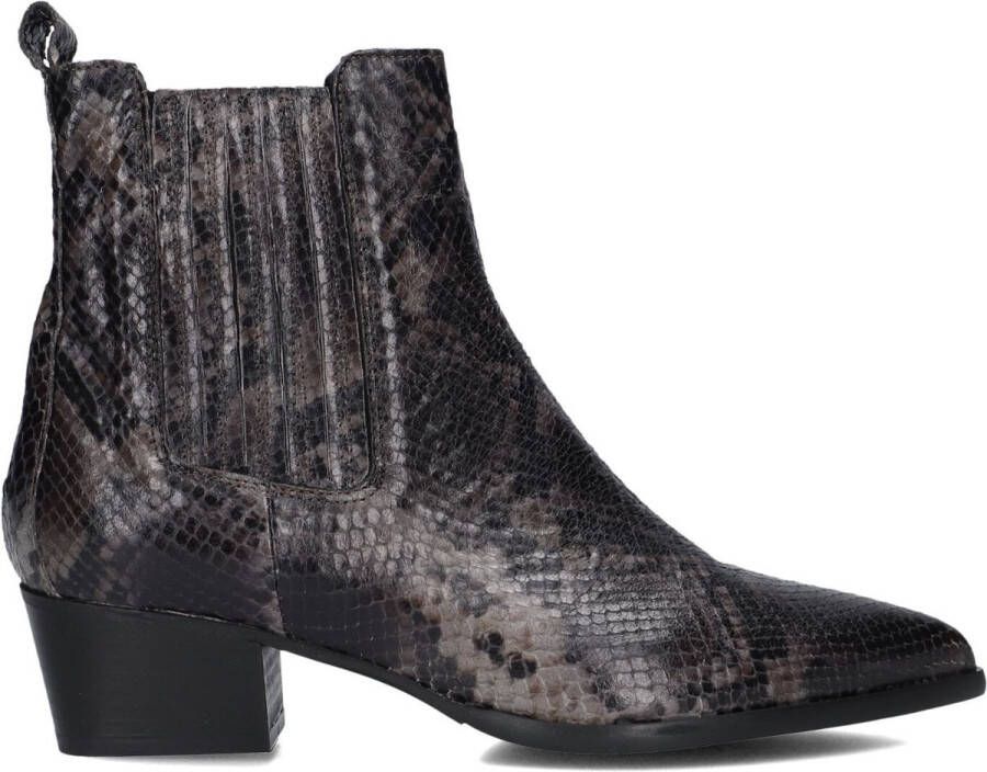 LINA LOCCHI Enkellaarsjes Dames Av 230 Maat: 43 Materiaal: Leer Kleur: Zwart - Foto 2