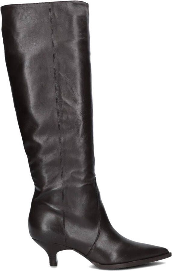 LINA LOCCHI Hoge Laarzen Dames Av 256 Maat: 37 Materiaal: Leer Kleur: Bruin