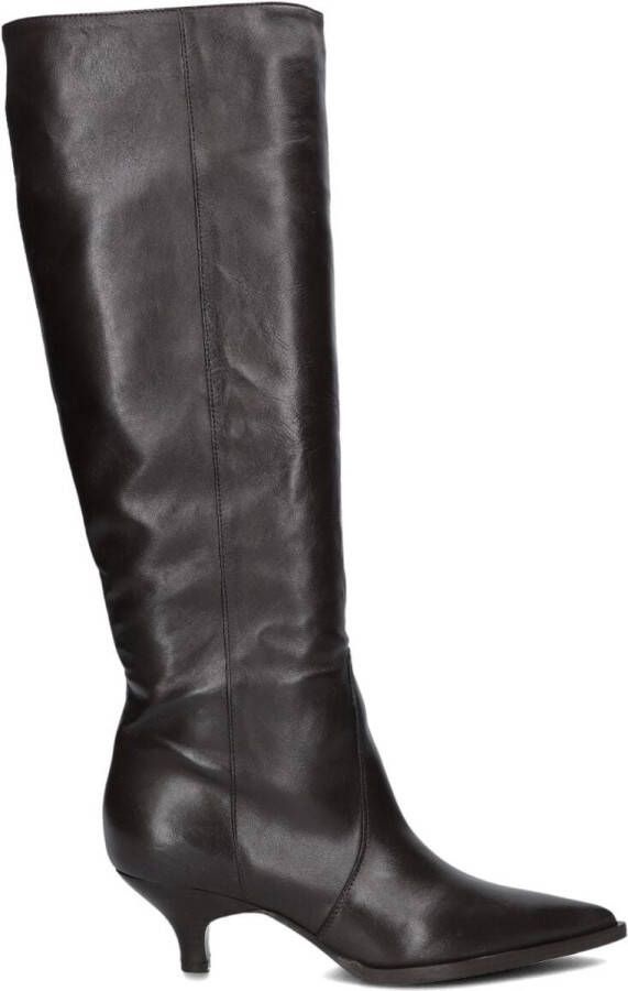 LINA LOCCHI Hoge Laarzen Dames Av 256 Maat: 40 Materiaal: Leer Kleur: Bruin