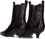 LINA LOCCHI Enkellaarsjes Dames Av 258 Maat: 40 Materiaal: Leer Kleur: Bruin - Thumbnail 2