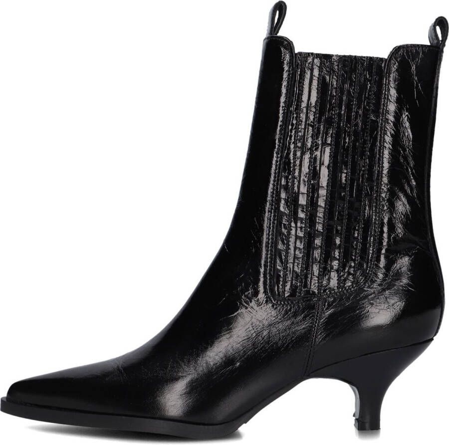 Lina Locchi Av 258 Enkellaarsjes Enkelboots met rits Dames Zwart