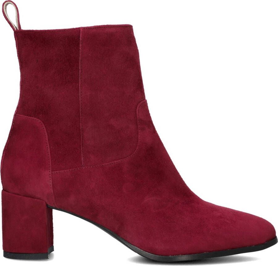 LINA LOCCHI Enkellaarsjes Dames 8543 Maat: 39 Materiaal: Suède Kleur: Rood - Foto 2