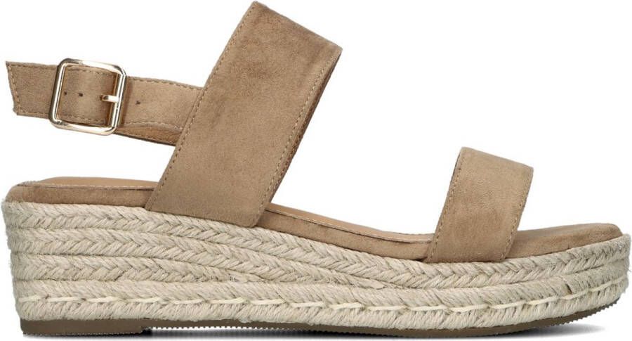 LINA LOCCHI Espadrilles Dames L1374 Maat: 36 Materiaal: Leer Kleur: Goud