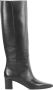 LINA LOCCHI Hoge Laarzen Dames L1317 Maat: 38 Materiaal: Leer Kleur: Zwart - Thumbnail 2
