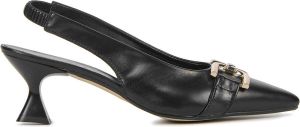 Lina Locchi Dames Pumps Damesschoenen Leer Geen hoogte 2 cm L1276 Zwart