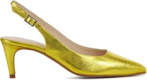 Lina Locchi Dames Pumps Damesschoenen Leer Geen hoogte cm L1279 Geel