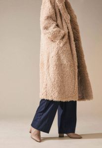 Lina Locchi Enkellaarsjes Dames Laarzen Damesschoenen Leer L1101 Beige