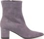 LINA LOCCHI Enkellaarsjes Dames L1101 Sue Maat: 36 Materiaal: Suède Kleur: Paars - Thumbnail 2