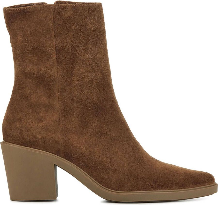 LINA LOCCHI Enkellaarsjes Dames L1208 Maat: 42 Materiaal: Suède Kleur: Bruin