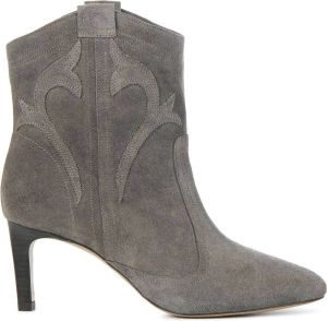 Lina Locchi Cowboylaarzen Laarzen Suède L1299 Taupe