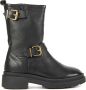 LINA LOCCHI Biker Boots Dames L1316 Maat: 39 Materiaal: Leer Kleur: Zwart - Thumbnail 2